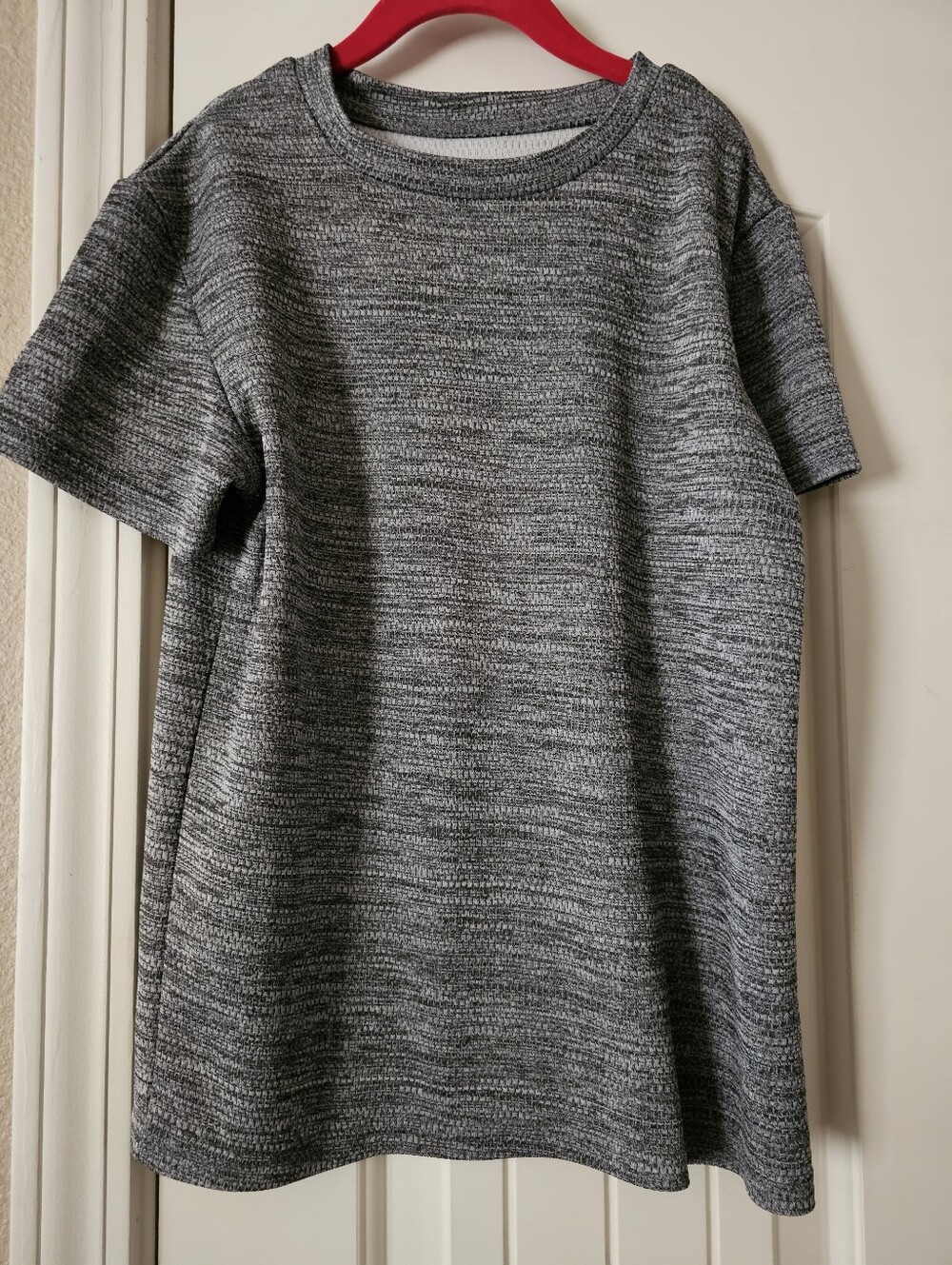 Heathered Gray Short Sleeve Shirt